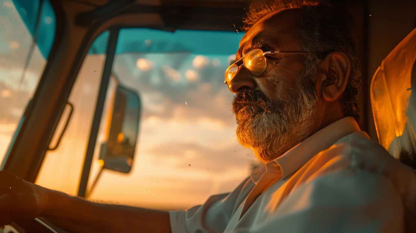 Movers App on Truck Driver's Phone